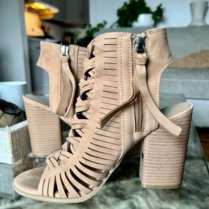 Dolce Vita Block Heel Sandal Booties